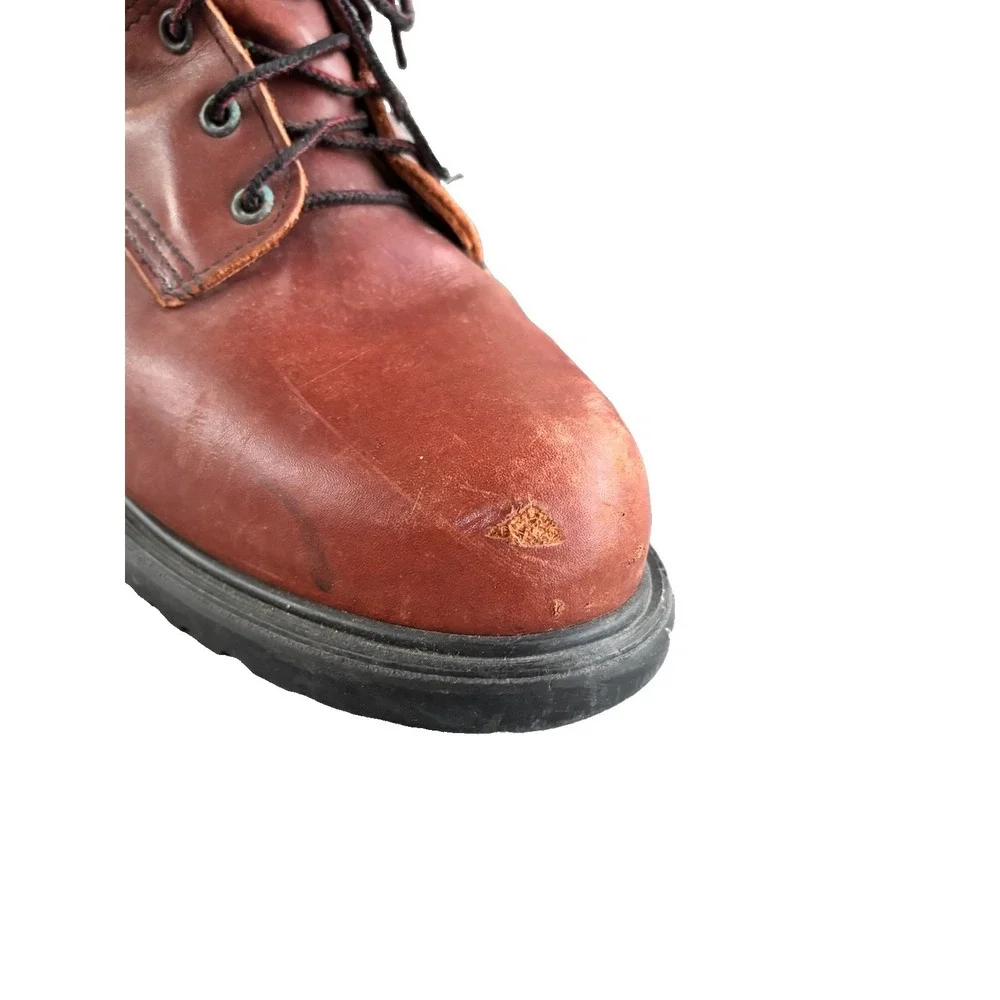 Vintage Red Wing Shoes D 9 1/2 GORE-TEX Boots Brown 1227 Mens MADE IN USA